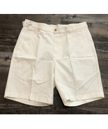 Jos A Bank Mens Size 38 White Tailored Fit Casual Chino Shorts New with ... - $29.68