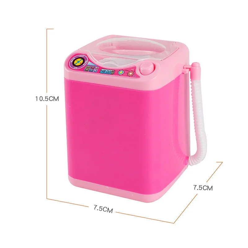 False Eyelash Cleaner New Mini Automatic Washing Machine Device Plastic Electric - £30.85 GBP