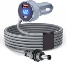 Starlink Mini Car Charger 140W USB-C 35W USB-A 10ft DC Cable 12-48V Adapter - $24.99