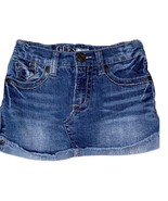 Guess Jeans Girls Denim Skirt/Skort Sz 5 Adjustable Waist - £7.54 GBP