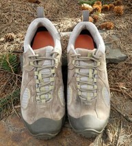 Merrell Gortex Shoes Womens 9 Chameleon Arc Wind Taupe OrthoLite Vibram Hiking - £30.31 GBP
