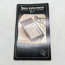 Texas Instruments SR-11 Manual Only  - £11.61 GBP