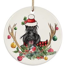 hdhshop24 Cute Scottish Terrier Dog Love Christmas Ornament Gift Pine Tr... - £15.61 GBP