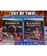 2-Pck RAMBO 2 &amp; RAMBO 3 On Blu-Ray Beyond High Definition New Factory Se... - $189.76 MXN