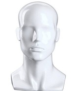 Only Hangers Male Gloss White Mannequin Head - $89.73 CAD