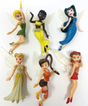 Disney Store Fairies Figurine Playset Fawn Tinkerbell Periwinkle Silverm... - $24.99
