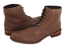 Cole Haan Hank Brown Leather Boots Men&#39;s 8.5 NEW IN BOX - £88.37 GBP