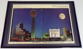 1982 Kent III Cigarettes Taste City 12x18 Framed ORIGINAL Advertising Display - £54.29 GBP