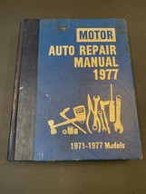 Vintage 1977 Motor&#39;s Auto Repair Manual Illustrated Hardback 1971-1977 Models - £3.10 GBP