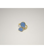 New! Marz Gems Gold Plated Sterling Silver Blue Druzy Gemstone Adjustabl... - €74,87 EUR New! Marz Gems Gold Plated Sterling Silver Blue Druzy Gemstone Adjustabl... - €74,87 EUR