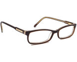 Burberry Eyeglasses B 2004 3023 Dark Brown Rectangular Frame Italy 52[]1... - $79.99