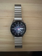 Huawei GT3 - 46mm Smart watch Stainless Steel Band JPT-B19 Perfect Condi... - $265.50