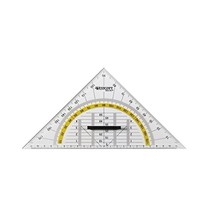 Westcott Geometric Triangle Plastic Transparent With Handle (E-10134 00)... - $5.00