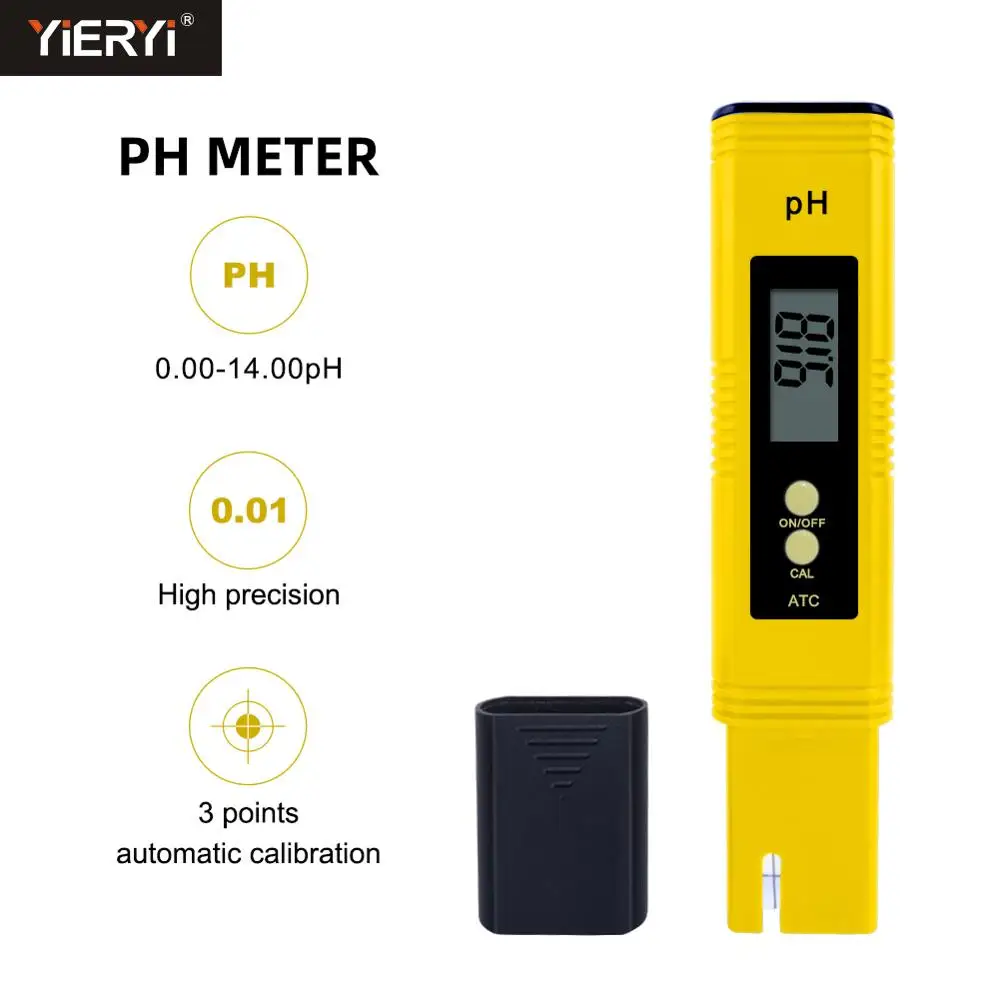 yieryi pH/TDS/EC/SALT/S.G./Temperature Meter Digital Water Quality Monitor Teste - £214.67 GBP