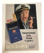 1990 Montclair Cigarettes Vintage Print Ad Advertisement pa19 - £6.18 GBP