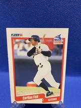 Carlton Fisk # 530 1990 Fleer Baseball Card  - £10.41 GBP