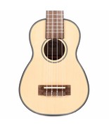 Kala KA-SSLNG Soprano Long Neck - Solid Spruce Top / Mahogany Ukulele, N... - $413.79 CAD