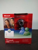 Microsoft LifeCam VX-3000 USB 2.0 Webcam Factory Sealed  - £10.23 GBP