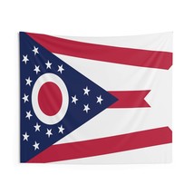 Ohio State Flag Wall Hanging Tapestry - £53.13 GBP+