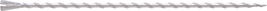999 Aluminum Slotted Flat Head Wood Screws 10 x 1.25 in. 18-Pack - $18.76