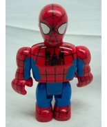 VINTAGE Mega Bloks Spider-Man &amp; Friends SPIDER-MAN TOY FIGURE 3&quot; Toy Duplo - $282.14 MXN
