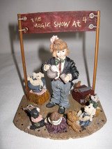 Yesterdays Child Figurine The Magic Show at 4 Limited Edition Boyd&#39;s Col... - $12.95