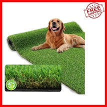 Realistic 3ft x 5ft Artificial Grass Rug - Pet-Friendly Indoor Outdoor Turf - $66.32