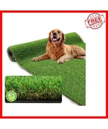 Realistic 3ft x 5ft Artificial Grass Rug - Pet-Friendly Indoor Outdoor Turf - $92.27 CAD