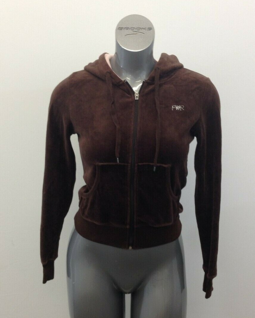 Fairweather Athletica  Women&#39;s Small Brown Cotton/Polyester Full Zipper ... - $7.92