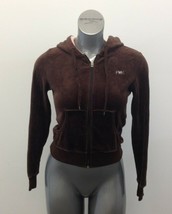 Fairweather Athletica  Women&#39;s Small Brown Cotton/Polyester Full Zipper ... - $150.76 MXN