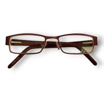 Women&#39;s Modern Burgundy Eyeglasses Frames 50-17-135mm - £10.91 GBP