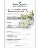 Cape Sundew/Venus Flytrap Multiplication Medium Plant Media Culturing Ge... - $33.26