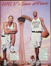 UNLV&#39;s Tower of Power 1997-90 Official Yearbook Tyrone Nesby, Keon Clark  - £15.94 GBP