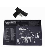 Gun Cleaning Mat for Sig Sauer P229 Breakdown Schematics Parts Diagram - $300.79 MXN