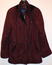 Mackintosh New England Burgundy Hooded Jacket - £31.12 GBP