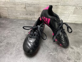 Adidas Soccer Cleats Girls Youth 1.5M Goletto VIII Kids Shoes Red Black ... - $26.86 CAD