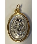 St Michael,Miraculous Medal &amp; Our Lady of Guadalupe Gold/Silver tone Med... - $5.95