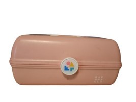 Retro Style Caboodles Pink Multi Tier Makeup Train Case No Mirror - £11.77 GBP