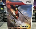 Twin Strike: Operation Thunder (Nintendo Wii, 2008) CIB Complete Tested! - $6.60