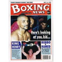 Boxing News Magazine July 14 1995 mbox3100/c  Vol 51 No.28 Here&#39;s looking at you - £3.11 GBP