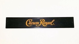 Crown Royal Bar Mat - Black &amp; Gold - £27.59 GBP