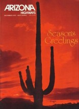 1973 December Arizona Highways Christmas Issue Glorious Sunset By Dick Dietrich - £20.44 GBP