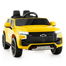 12V Kids Ride on Car with 2.4G Remote Control-Yellow - Color: Yellow - £255.02 GBP