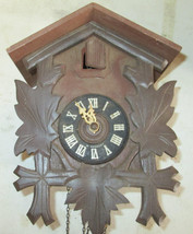 Cuckoo CLOCK Clock  with movement Case-gong HANDS BELLOWS BIRD WORKING C... - $1,052.45 MXN