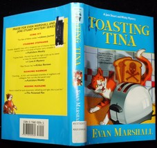 Evan Marshall TOASTING TINA Jane Stuart and Winky #5 hc cozy publishing mystery - £6.84 GBP