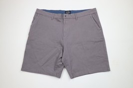Nat Nast Luxury Originals Mens 42 Faded Stretch Flat Front Chino Shorts ... - $34.60