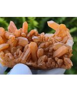 Tangerine Quartz Specimen Natural Crystals Cluster (TN24) - $39.59