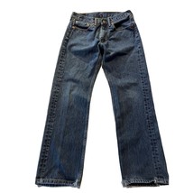 Levi&#39;s 505 Mens Jeans 31x30 Regular Fit Outdoor Medium Wash Cotton Travel - $19.80