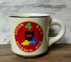 Boy Scouts of America Region 4 Buckskin Men BSA Coffee Mug / Cup - £15.59 GBP