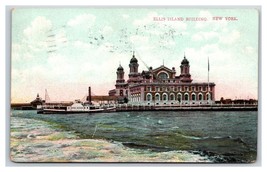 Ellis Island New York NY DB Postcard O15 - £3.09 GBP